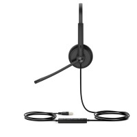 Yealink UH34 Dual UC Headset - Kabelgebunden - Büro/Callcenter - 20 - 20000 Hz - 118 g - Kopfhörer - Schwarz
