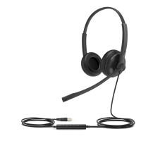 Yealink UH34 Dual UC Headset - Kabelgebunden - Büro/Callcenter - 20 - 20000 Hz - 118 g - Kopfhörer - Schwarz