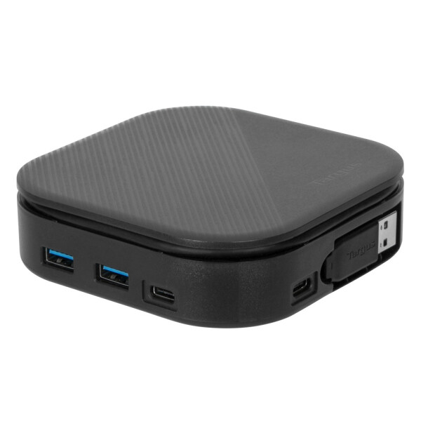 Targus DOCK116GLZ - Kabelgebunden - USB 3.2 Gen 2 (3.1 Gen 2) Type-C - 80 W - Schwarz - 10 Gbit/s - HD