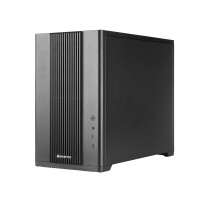 Chieftec BX-10B-M-OP - Mini Tower - PC - Schwarz - micro ATX - Mini-ITX - Metall - 16,5 cm