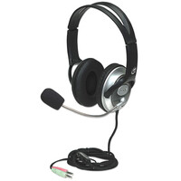 Manhattan Classic Stereoheadset - Flexibles Mikrofon und...