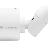 LevelOne FCS-5060 - IP-Sicherheitskamera - Innen & Außen - Kabelgebunden - CE,FCC - Decke/Wand - Weiß