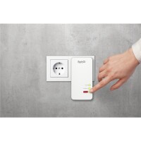 FRITZ! Powerline 1260 - 1200 Mbit/s - IEEE 802.11a - IEEE 802.11b - IEEE 802.11g - IEEE 802.11h - IEEE 802.11i - Typ F - Gigabit Ethernet - 10,100,1000 Mbit/s - 10BASE-T - 100BASE-T - 1000BASE-T