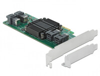 Delock PCI Express x8 Karte zu 4 x intern SFF-8643 NVMe -...