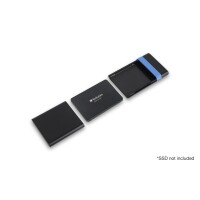Verbatim StoreNGo Enclosure Kit - HDD / SSD-Gehäuse - 2.5" - SATA - USB Anschluss - Schwarz - Blau