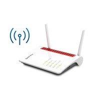 AVM FRITZ!Box 6850 LTE, Wi-Fi 5 (802.11ac), Dual-Band (2,4 GHz/5 GHz), Ethernet/LAN, 3G, Weiß, Tabletop-Router