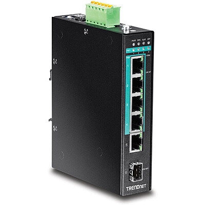 TRENDnet TI-PG541, Unmanaged, L2, Gigabit Ethernet (10/100/1000), Vollduplex, Power over Ethernet (PoE)
