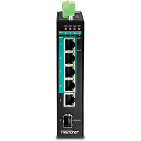 TRENDnet TI-PG541, Unmanaged, L2, Gigabit Ethernet (10/100/1000), Vollduplex, Power over Ethernet (PoE)