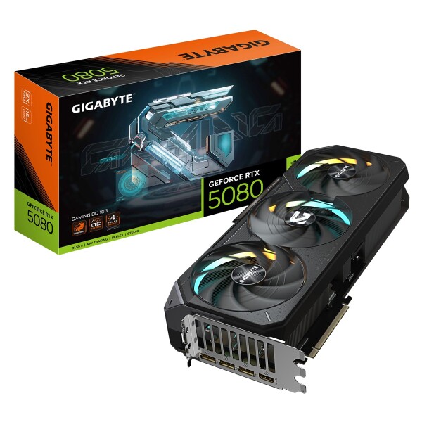 Gigabyte GeForce RTX 5080 GAMING OC 16G - Grafikkarten