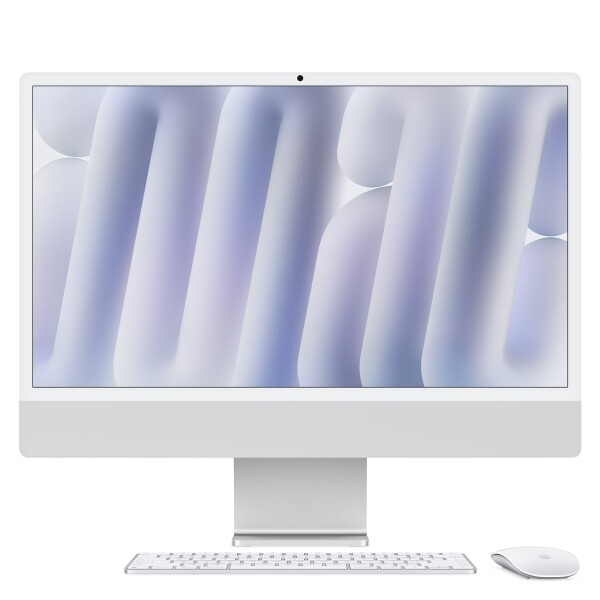 Apple iMac 24 Retina 4.5K Silver M4 - All-in-One mit Monitor - Apple M4