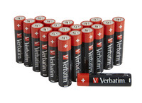 Verbatim 49877 - Einwegbatterie - AA - 1,5 V - 20 Stück(e) - -18 - 50 °C - 50,5 mm