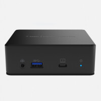 Belkin USB-C Dual Display Docking Station - USB 3.2 Gen 1 (3.1 Gen 1) Type-C - 85 W - Schwarz - 3.5mm - HDMI - RJ-45 - USB 3.2 Gen 1 (3.1 Gen 1) Type-A - USB 3.2 Gen 1 (3.1 Gen 1) Type-C - Leistung - 135 W
