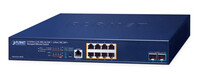 Planet MGS-6311-8P2X Layer 3 2.5GBASE-T 802.3at PoE+ - Switch - 10 Gbps