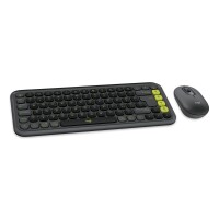 Logitech Pop Icon Combo Mouse and KB Graphite-ITA-MEDITER-412 - Maus - 400 dpi