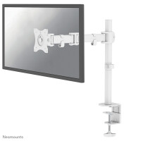 Neomounts NM-D135WHITE Monitorarm 10-30" - Klemme/Durchführung - 8 kg - 25,4 cm (10") - 76,2 cm (30") - 100 x 100 mm - Weiß