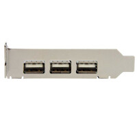 StarTech.com 4 Port USB 2.0 PCI Express Low Profile Schnittstellenkarte - PCIe - USB 2.0 - Grün - CE - FCC - REACH - TAA - VIA/VLI - VT6212 - 0,48 Gbit/s