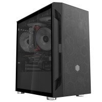 SilverStone FARA H1M - Micro Tower - PC - Schwarz - micro ATX - Mini-DTX - Mini-ITX - Kunststoff - Stahl - 16 cm