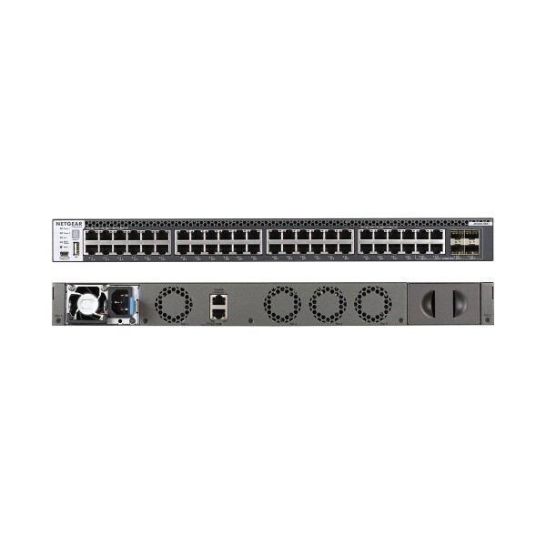 Netgear M4300-48X - Managed - L3 - 10G Ethernet (100/1000/10000) - Rack-Einbau - 1U