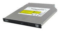 HLDS Hitachi-LG GUD1N - Schwarz - Edelstahl - Ablage - Laptop - DVD Super Multi DL - SATA - CD-R - DVD+R - DVD+R DL - DVD-R - DVD-R DL - DVD-RAM