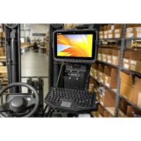 Brodit Aktive Halterung Halterung abschließbar USB-C 3.1 AMPS VESA 75 separat