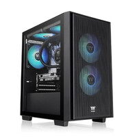 Thermaltake Versa H16 TG ARGB schwarz Tempered Glass