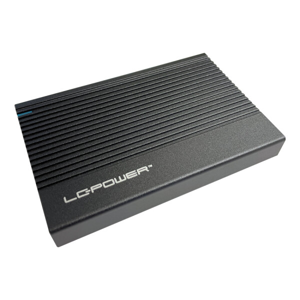 LC-Power LC-25U3-C, HDD / SSD-Gehäuse, 2.5 Zoll, SATA, Serial ATA II, Serial ATA III, 6 Gbit/s, USB Anschluss, Schwarz