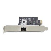 StarTech.com 1-Port GbE SFP Netzwerkkarte, PCIe 2.1 x1, Intel I210-IS, 1000BASE Kupfer/Glasfaser Netzwerkkarte, Gigabit LWL/LAN Karte, Desktop/Server PCIE Netzwerkadapter, Windows und Linux Kompatibel, Eingebaut, Kabelgebunden, PCI Express, Faser, 1000 Mb