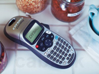 Dymo LetraTag LT-100H Handgerät silber ABC-Tastatur inkl.Batterien - Etiketten-/Labeldrucker - Thermotransferdruck