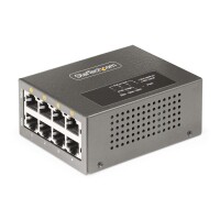 StarTech.com 4-Port Multi-Gigabit PoE++ Injector,...