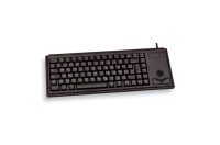 Cherry Slim Line Compact-Keyboard G84-4400 - Tastatur - Optisch - 84 Tasten QWERTY - Schwarz