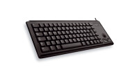 Cherry Slim Line Compact-Keyboard G84-4400 - Tastatur - Optisch - 84 Tasten QWERTY - Schwarz