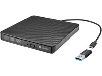 SANDBERG USB-C/A DVD Drive - DVD/CD-Laufwerk - DVD/CD-Laufwerk