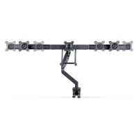 StarTech.com Crossbar Triple Monitor Desk Mount VESA 75x75/100x100