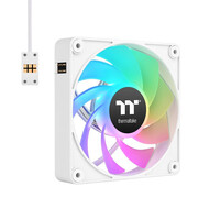 Thermaltake CT140 EX Reverse Fan White 3 Pack ARGB Sync - Gehäuse-Lüfter - 1.800 rpm