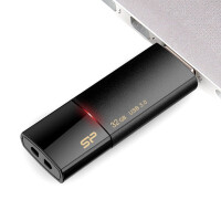 Silicon Power Blaze B05 - 32 GB - USB Typ-A - 3.2 Gen 1 (3.1 Gen 1) - Dia - 9,2 g - Schwarz