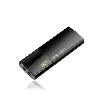 Silicon Power Blaze B05 - 64 GB - USB Typ-A - 3.2 Gen 1 (3.1 Gen 1) - Dia - 9,2 g - Schwarz