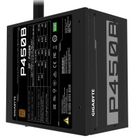 Gigabyte P450B, 450 W, 100 - 240 V, 50 - 60 Hz, 8 - 4 A, Aktiv, 103 W