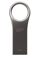 Silicon Power Jewel J80 - 128 GB - USB Typ-A - 3.2 Gen 1 (3.1 Gen 1) - Ohne Deckel - 5,9 g - Titan