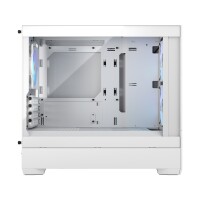 Fractal Design Pop Mini Air - Mini Tower - PC - Weiß - micro ATX - Mini-ITX - Stahl - Gehärtetes Glas - Multi
