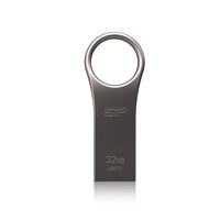 Silicon Power Jewel J80 - 32 GB - USB Typ-A - 3.2 Gen 1 (3.1 Gen 1) - Ohne Deckel - 5,9 g - Titan