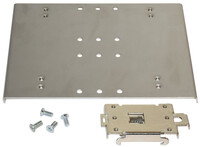 Shuttle DIR 01 DIN-Rail Mounting Kit for XPC slim series - Grau - China - DX30(V2) - DL10J - DL20N(6) - DS47 - DS407(T) - DS437(T) - DS57Ux - DS67Ux - DS68U - DS77Ux - DS10Ux ,... - 164 mm - 134 mm - 7 mm