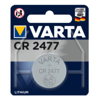Varta Batterie Lithium Knopfzelle CR2477 - Batterie - CR2477