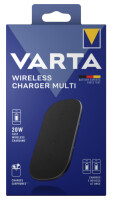 Varta 57906 101 111 - Drinnen - USB - Kabelloses Aufladen - Schwarz