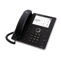AudioCodes C450HD - IP-Telefon - Schwarz - Drahtgebundenes & drahtloses Handgerät - SIP-Info - 8 Zeilen - Tasten