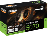 Inno3D GeForce RTX 5070 TWIN X2 OC 12GB Grafikkarte...