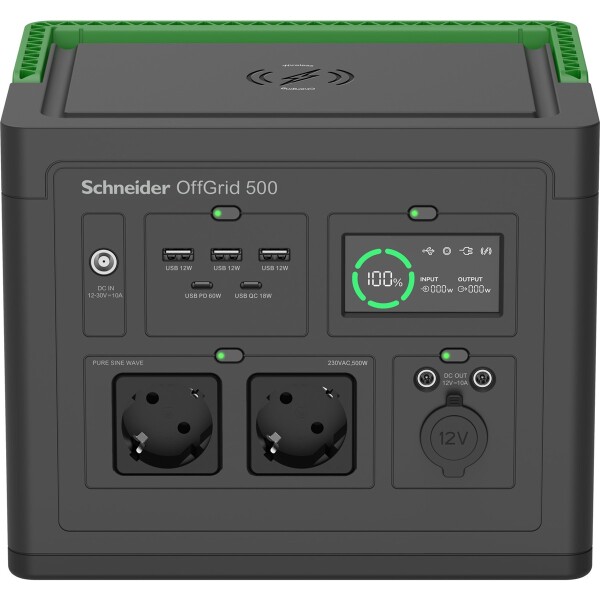 APC Schneider OffGrid Power Station 500 - (Offline-) USV - 420 min