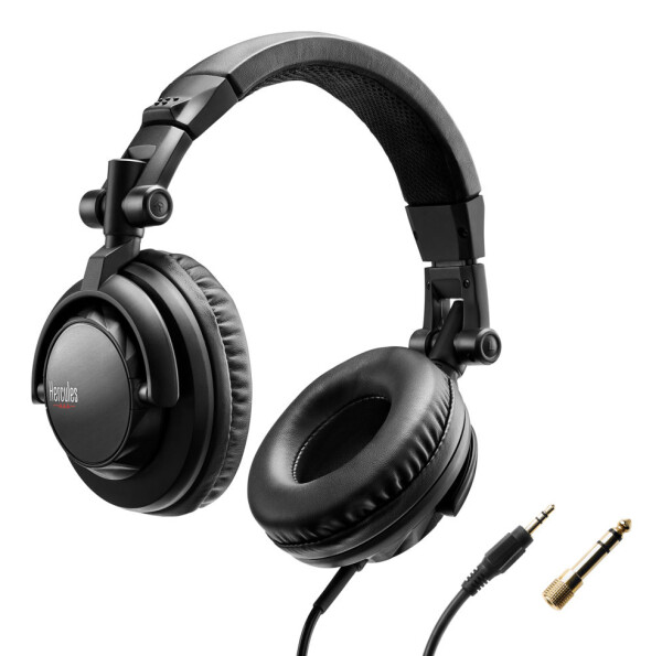 Hercules HDP DJ45, Kabelgebunden, Musik, 20 - 20000 Hz, Kopfhörer, Schwarz
