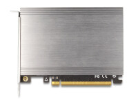 Delock PCI Express x16 Karte zu 4 x intern NVMe M.2 Key M - Controller - m.2 NVMe