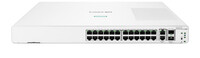 HPE Networking Networking Instant On Switch 24p Gigabit 2p 10GBT 2p SFP+ 1960 - Managed - L2+ - Gigabit Ethernet (10/100/1000) - Vollduplex - Rack-Einbau - 1U