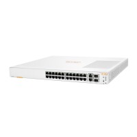 HPE Networking Networking Instant On Switch 24p Gigabit 2p 10GBT 2p SFP+ 1960 - Managed - L2+ - Gigabit Ethernet (10/100/1000) - Vollduplex - Rack-Einbau - 1U